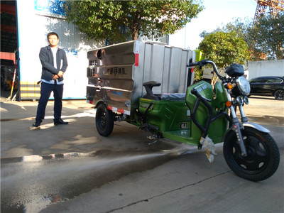 驚喜來(lái)襲！湖北程力600L電動(dòng)三輪高壓清洗車(chē)，價(jià)格優(yōu)惠，買(mǎi)到就是賺到，助力高效清洗與保潔